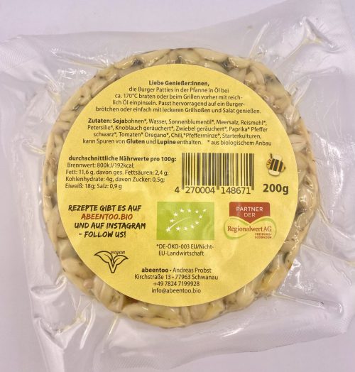 abeentoo Tempeh Burger